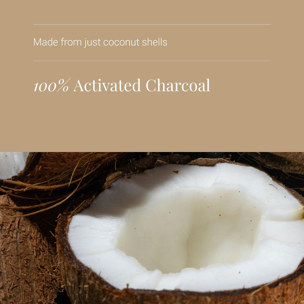 KIKI Health Activated Charcoal Powder 70g - Coconut Shell Teeth Whitening Detox Supplement - Food Grade Vegan Gluten Free - Flatulence - New - BBE 07/2027