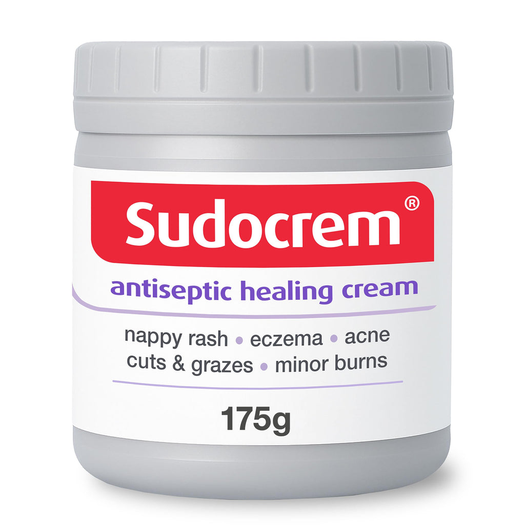 Sudocrem Antiseptic Healing Cream - Zinc Oxide - Nappy Rash, Eczema, Acne, Minor Burns - 175g Single Pack - Very Good - BBE 01/2029