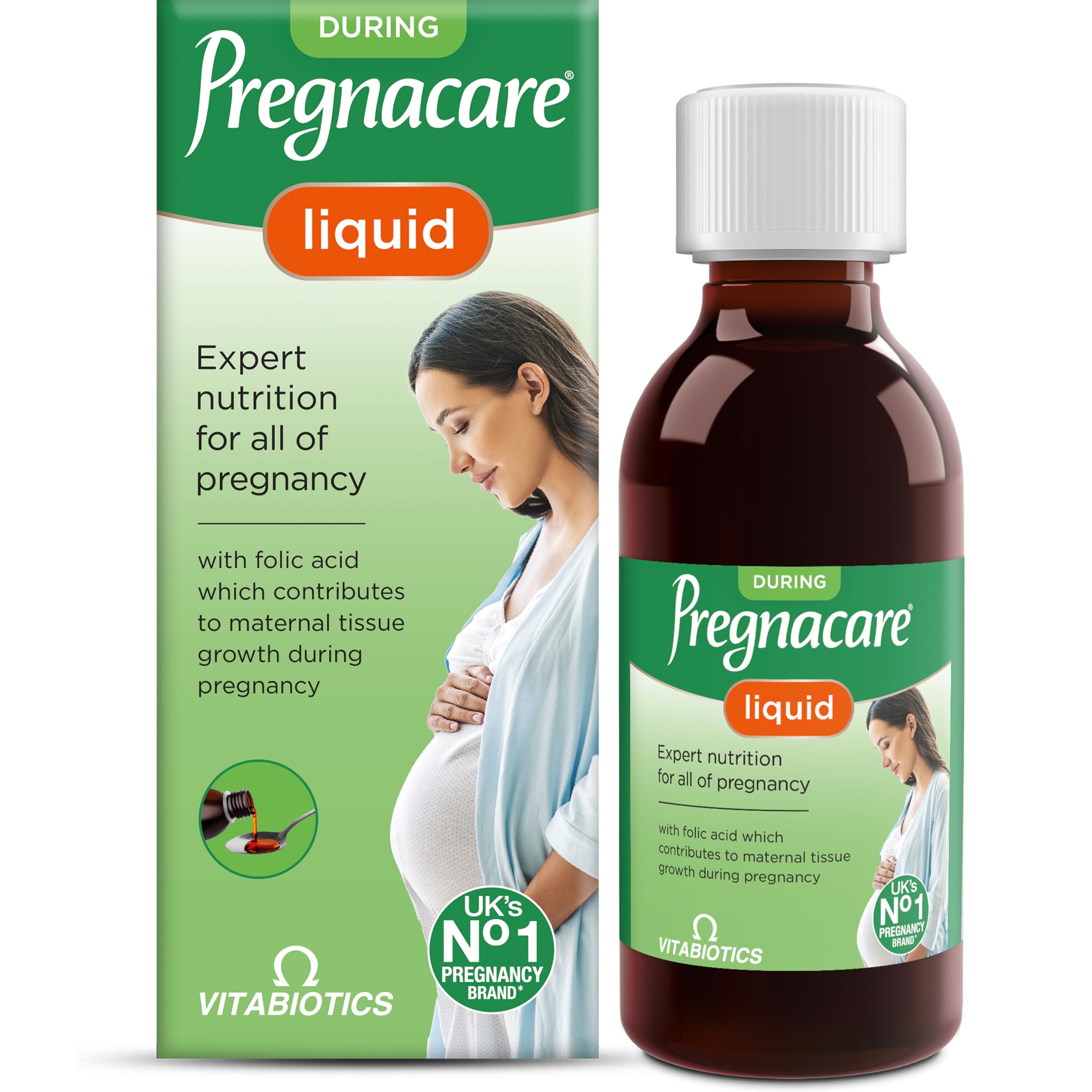Pregnacare Original Liquid - 200ml - Pregnancy Supplement Vitamin Mineral Drink - Damaged Box - BBE 03/2027