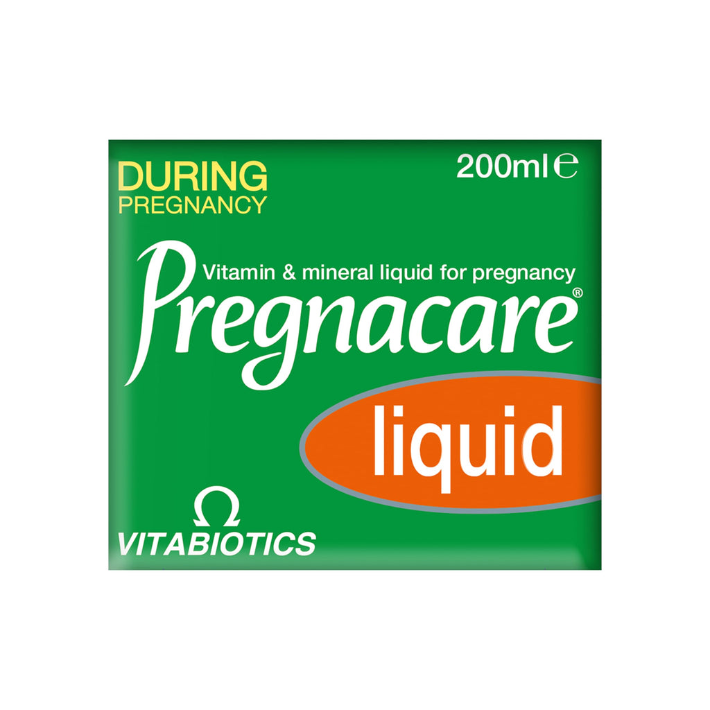Pregnacare Original Liquid - 200ml - Pregnancy Supplement Vitamin Mineral Drink - Damaged Box - BBE 03/2027