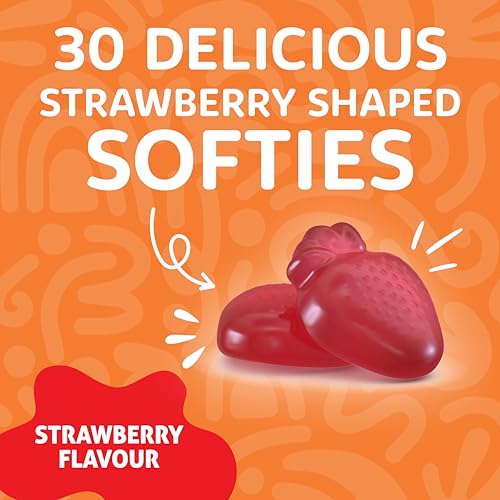 Haliborange Kids Multivitamins Softies - Strawberry Flavour 30 Chewable Gummies - Very Good - BBE 07/2027