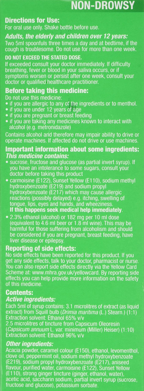 Buttercup Original Syrup 200ml - Cough & Cold Relief Medicine - Damaged Box - BBE 04/2027