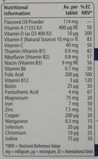 Vitabiotics Wellkid Multi-Vitamin Smart Chewable Tablets - 30 Pack Kids Children's Supplement - Damaged Box - BBE 09/2027