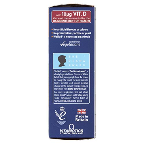 Vitabiotics Wellkid Multi-Vitamin Smart Chewable Tablets - 30 Pack Kids Children's Supplement - Damaged Box - BBE 09/2027
