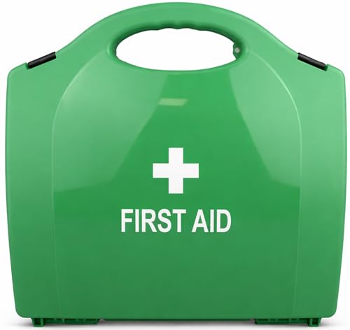 Value Aid Empty Green First Aid Case Boxes (Medium) - Very Good