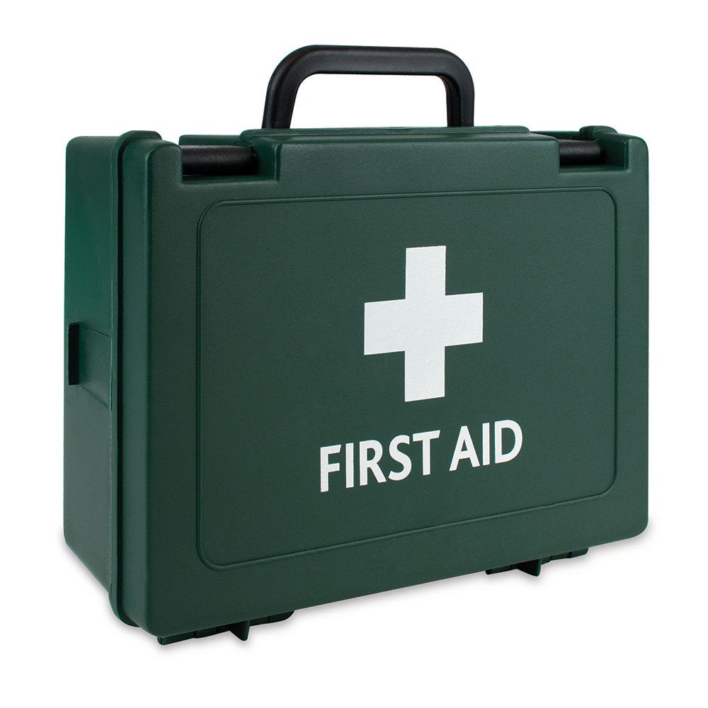 Value Aid Empty Green First Aid Case Boxes (Medium) - Very Good