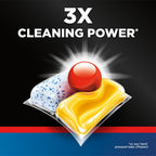 Finish Ultimate Infinity Shine Dishwasher Tablets - 100 Tabs - Lemon Sparkle - Clean & Shine Detergent - Tough Grease Stains - Eco Cycle - New
