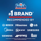 Finish Ultimate Infinity Shine Dishwasher Tablets - 100 Tabs - Lemon Sparkle - Clean & Shine Detergent - Tough Grease Stains - Eco Cycle - New
