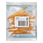 TePe Interdental Brush Angle - Orange 0.45mm ISO 1 - 20 Pack - Narrow Gaps Plaque Remover - Damaged Box