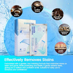 SURFOU Teeth Whitening Strips - 28 Treatments (56 Strips) - Non Peroxide Enamel Safe Kit - Gentle Mint Flavor Formula - Damaged Box - BBE 01/2028
