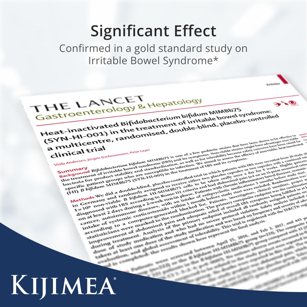 Kijimea IBS PRO 84 Tablets - Clinically Proven Relief for Irritable Bowel Syndrome Symptoms - Bifido Bacteria Capsules - Damaged Box