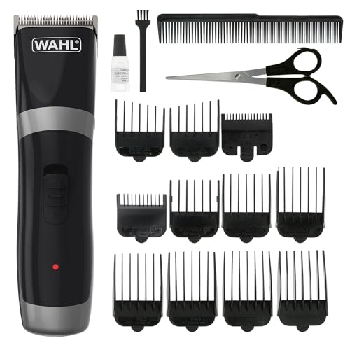 Wahl Cord/Cordless Rechargeable Men's Hair Clipper with Guide Combs - Like New