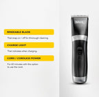 Wahl Cord/Cordless Rechargeable Men's Hair Clipper with Guide Combs - Like New