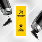 Wahl Cord/Cordless Rechargeable Men's Hair Clipper with Guide Combs - Like New