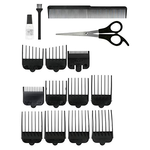 Wahl Cord/Cordless Rechargeable Men's Hair Clipper with Guide Combs - Like New