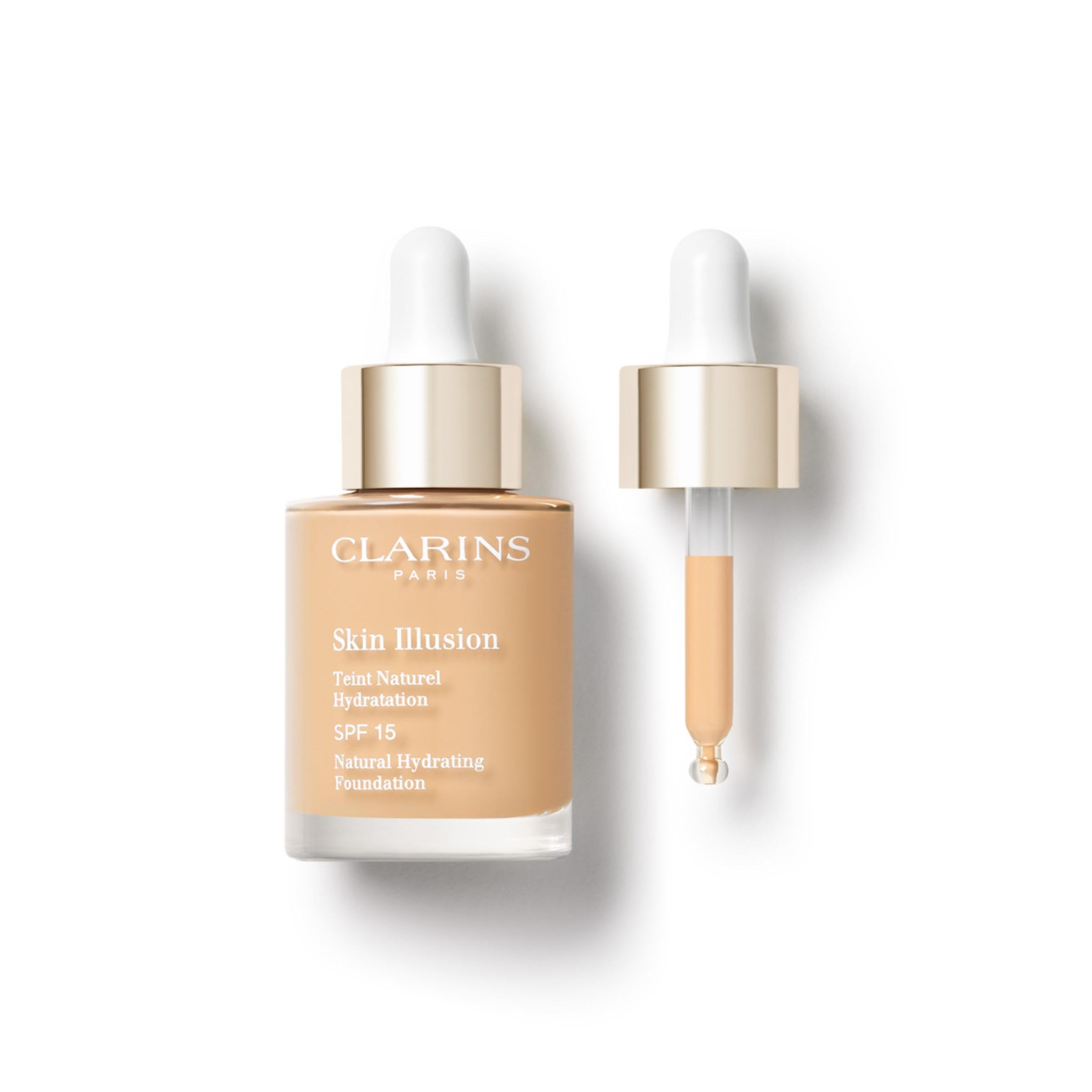 Clarins Skin Illusion Foundation SPF15 105 Nude 30ml - New