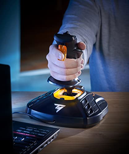 Thrustmaster T16000M FCS - Ambidextrous Flight Control System with H.E.A.R.T HallEffect AccuRate Technology for PC - Like New