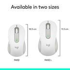 Logitech Signature M650 Wireless Mouse - For Small to Medium Sized Hands - New