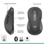 Logitech Signature M650 L Left Wireless Mouse - For Large Sized Left Hands - New