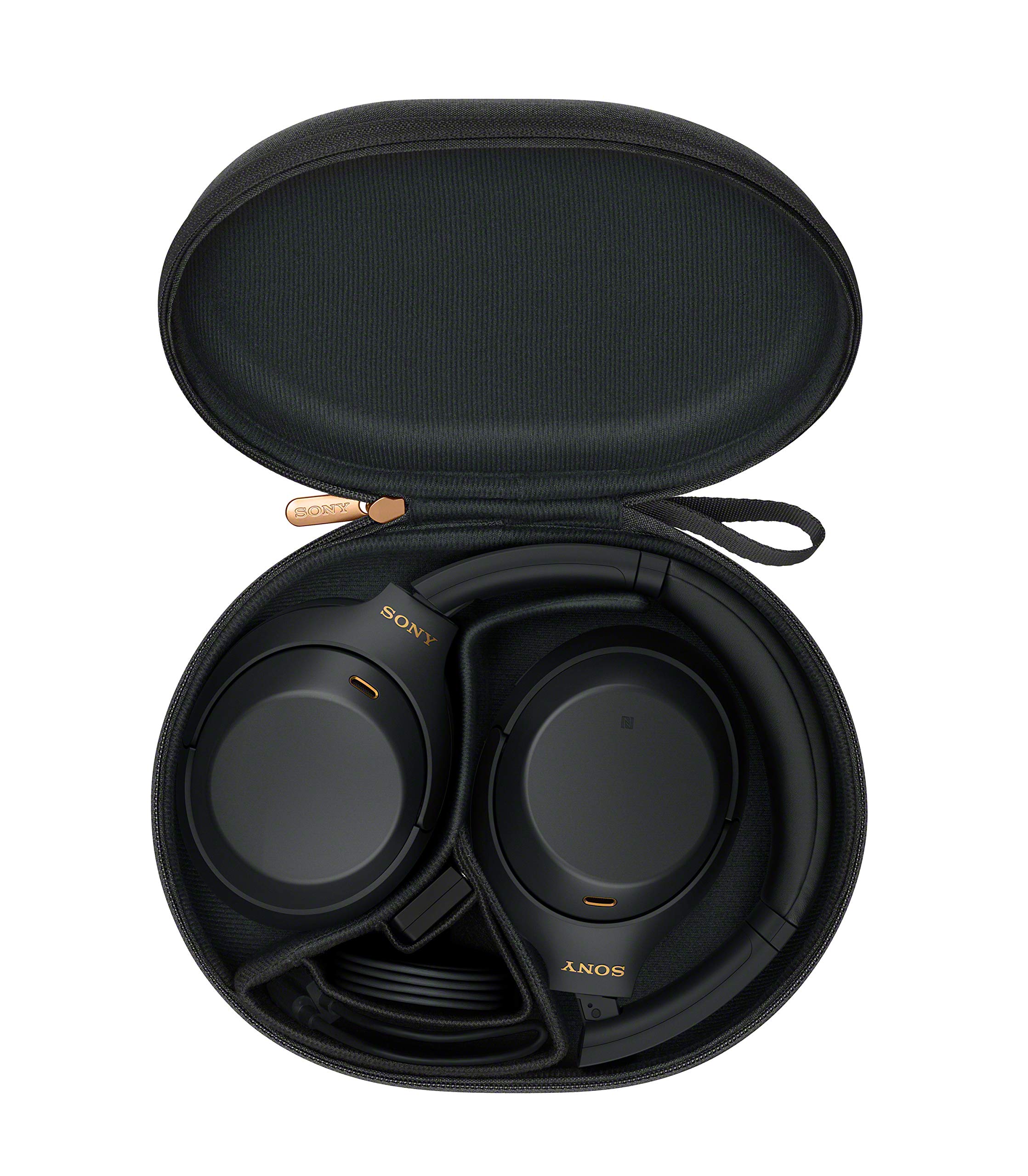 Sony WH-1000XM4 Noise Cancelling Wireless Headphones - 30 hours battery life - Over Ear style - Optimised for Alexa and the Google Assistant - with built-in mic for phone calls - Black - Like New