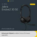 Jabra Evolve2 30 SE USB-C, UC version Stereo - New