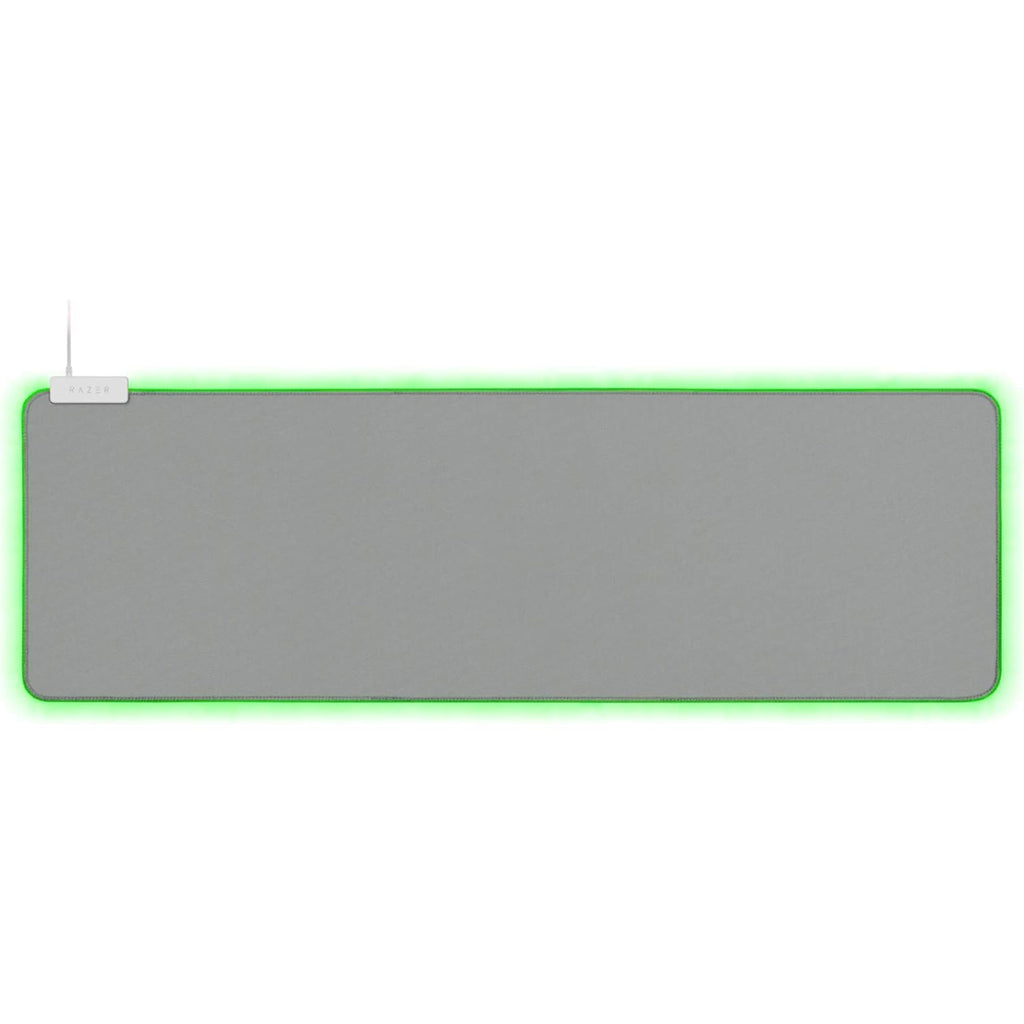 Razer Goliathus Extended Chroma - Soft Extended Gaming Mouse Mat Chroma RGB Lighting (Cable Holder, Fabric Surface, Quilted Edge, Optimized for all Mice) Mercury - New