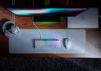 Razer Goliathus Extended Chroma - Soft Extended Gaming Mouse Mat Chroma RGB Lighting (Cable Holder, Fabric Surface, Quilted Edge, Optimized for all Mice) Mercury - New