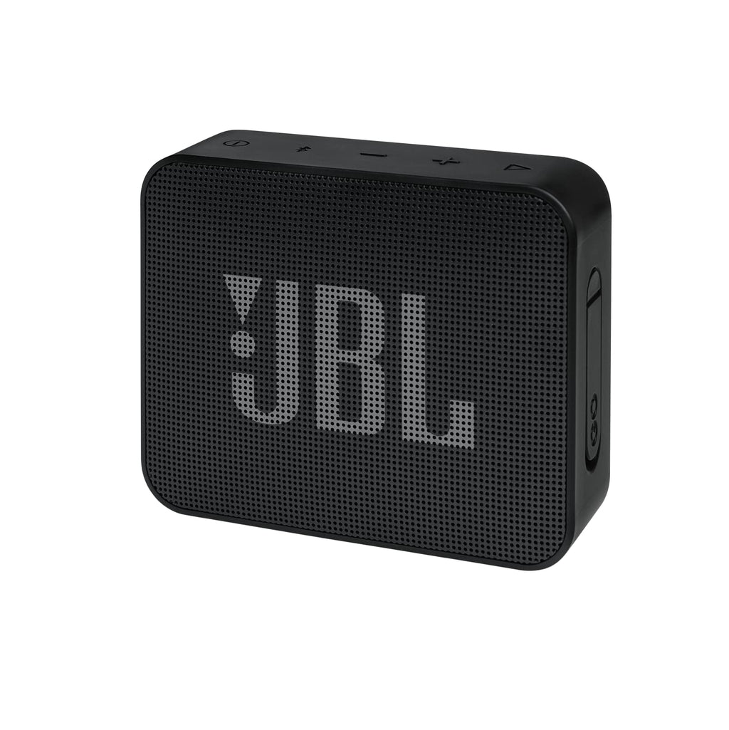 JBL GO Essential Portable Waterproof Bluetooth Speaker, Up to 5 Hours of Playback, Black - New