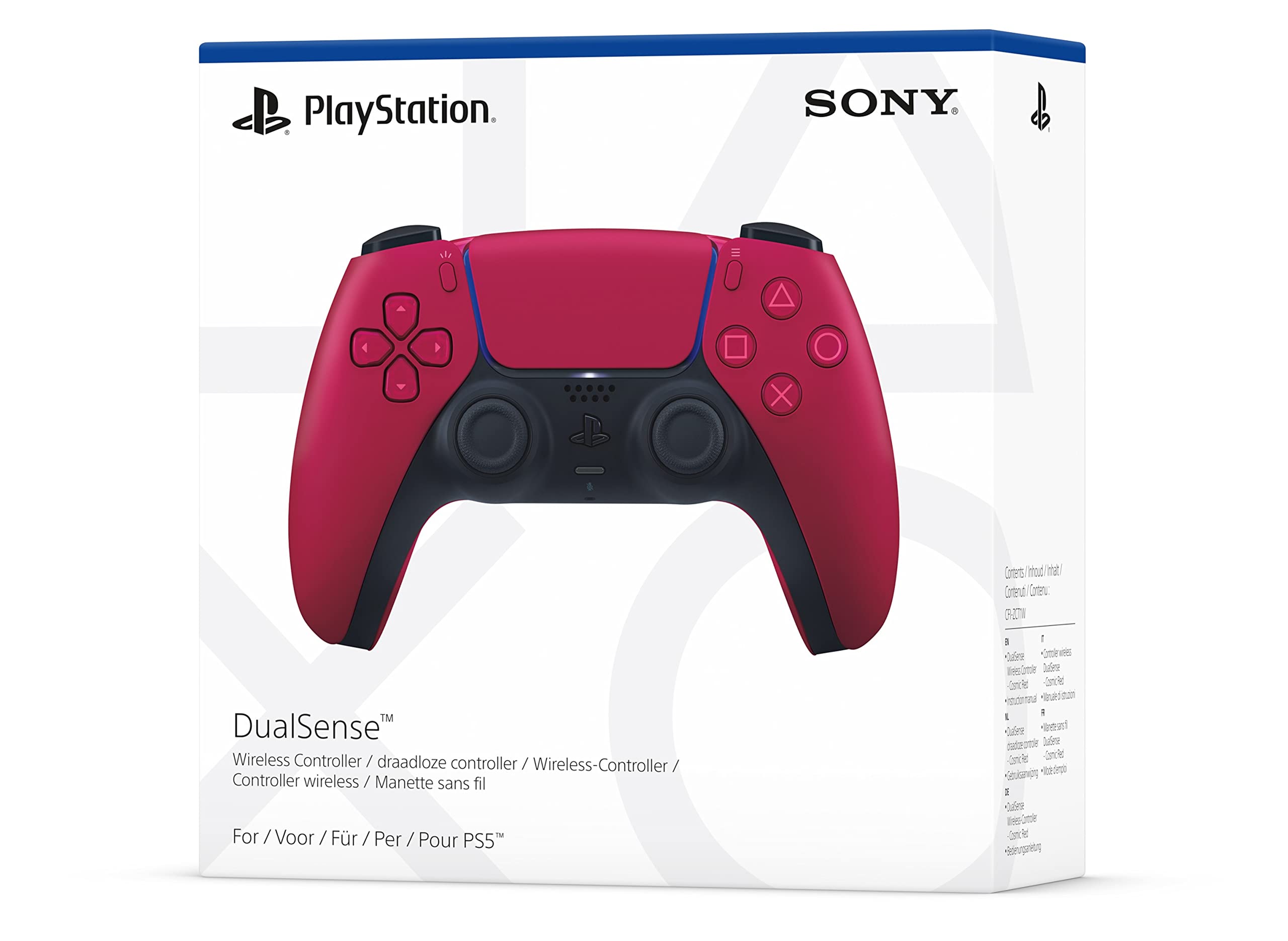 PlayStation DualSense Wireless Controller - Cosmic Red - Very Good