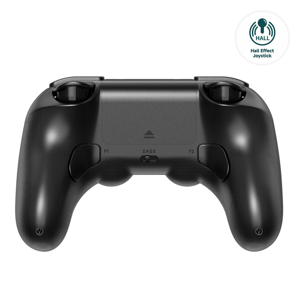 8Bitdo Pro 2 Bluetooth Controller for Switch, Switch 2, Hall Effect Joystick Update, Wireless Gaming Controller for Switch, PC, Android, and Steam Deck & Apple (Black Edition) - Damaged Box
