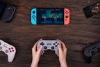 8Bitdo Pro 2 Bluetooth Controller for Switch, Switch 2, Hall Effect Joystick Update, Wireless Gaming Controller for Switch, PC, Android, and Steam Deck & Apple (Black Edition) - Damaged Box