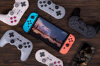 8Bitdo Pro 2 Bluetooth Controller for Switch, Switch 2, Hall Effect Joystick Update, Wireless Gaming Controller for Switch, PC, Android, and Steam Deck & Apple (Black Edition) - Damaged Box