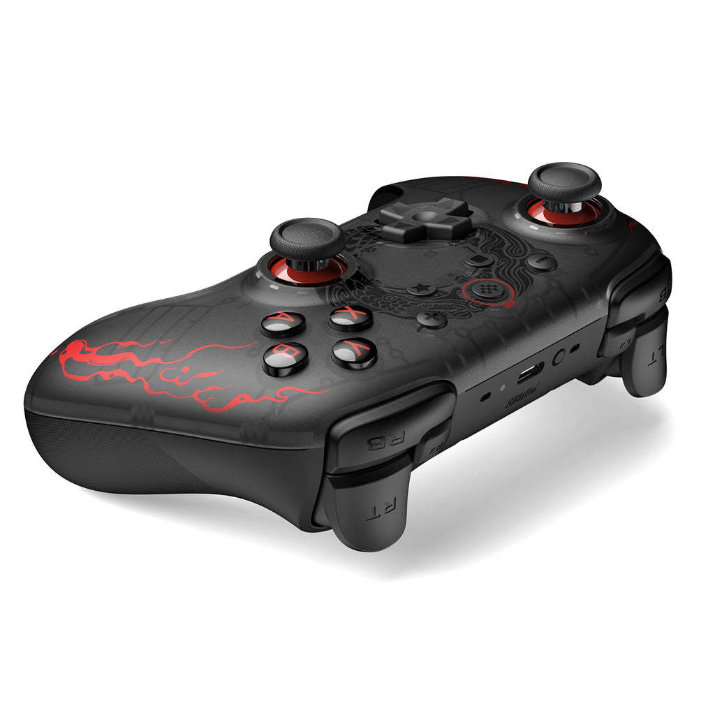 8Bitdo Ultimate 2C Wireless Controller for Windows PC and Android, with Hall Effect Joysticks and Hall Triggers, 1000Hz Polling Rate, and Remappable L4/R4 Bumpers - Black Myth: Wukong - Damaged Box