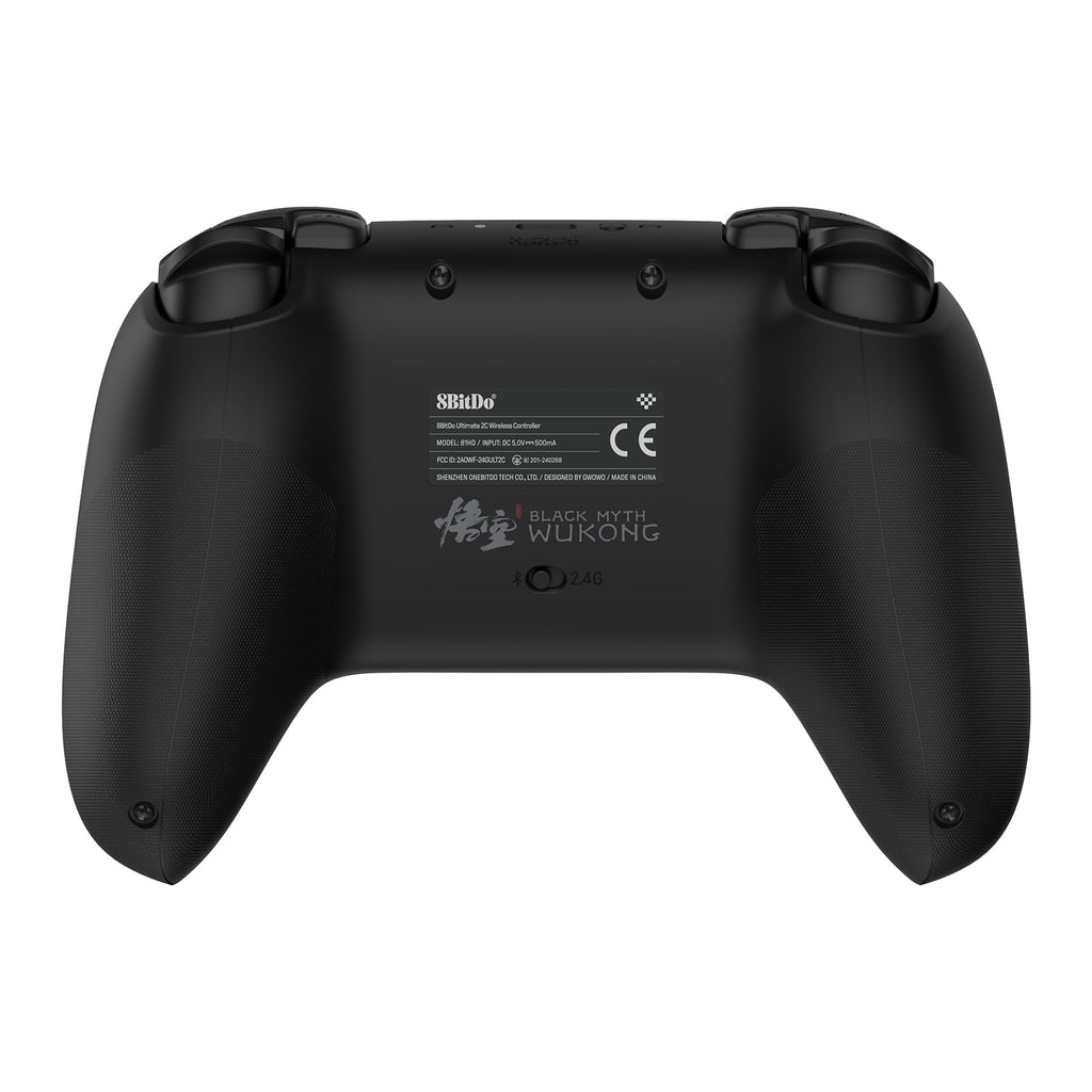 8Bitdo Ultimate 2C Wireless Controller for Windows PC and Android, with Hall Effect Joysticks and Hall Triggers, 1000Hz Polling Rate, and Remappable L4/R4 Bumpers - Black Myth: Wukong - Damaged Box