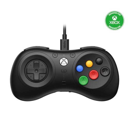 8Bitdo M30 Wired Controller for Xbox Series X|S, Xbox One, and Windows with 6-Button Layout - Officially Licensed - Like New