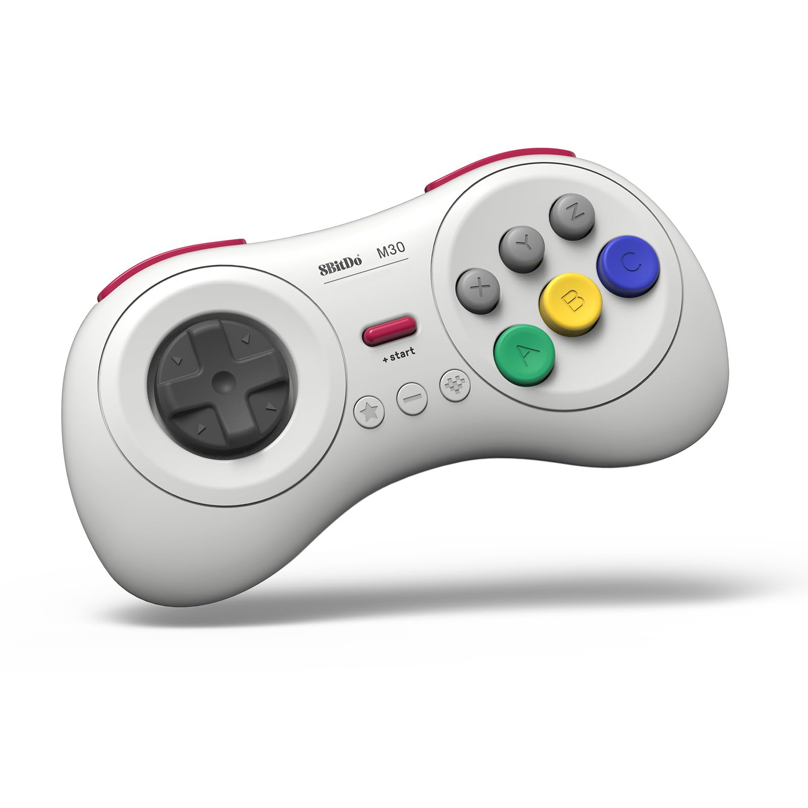 8Bitdo M30 Bluetooth Controller for Switch, Windows and Android, 6-Button Layout for SEGA's Classic Games - Like New