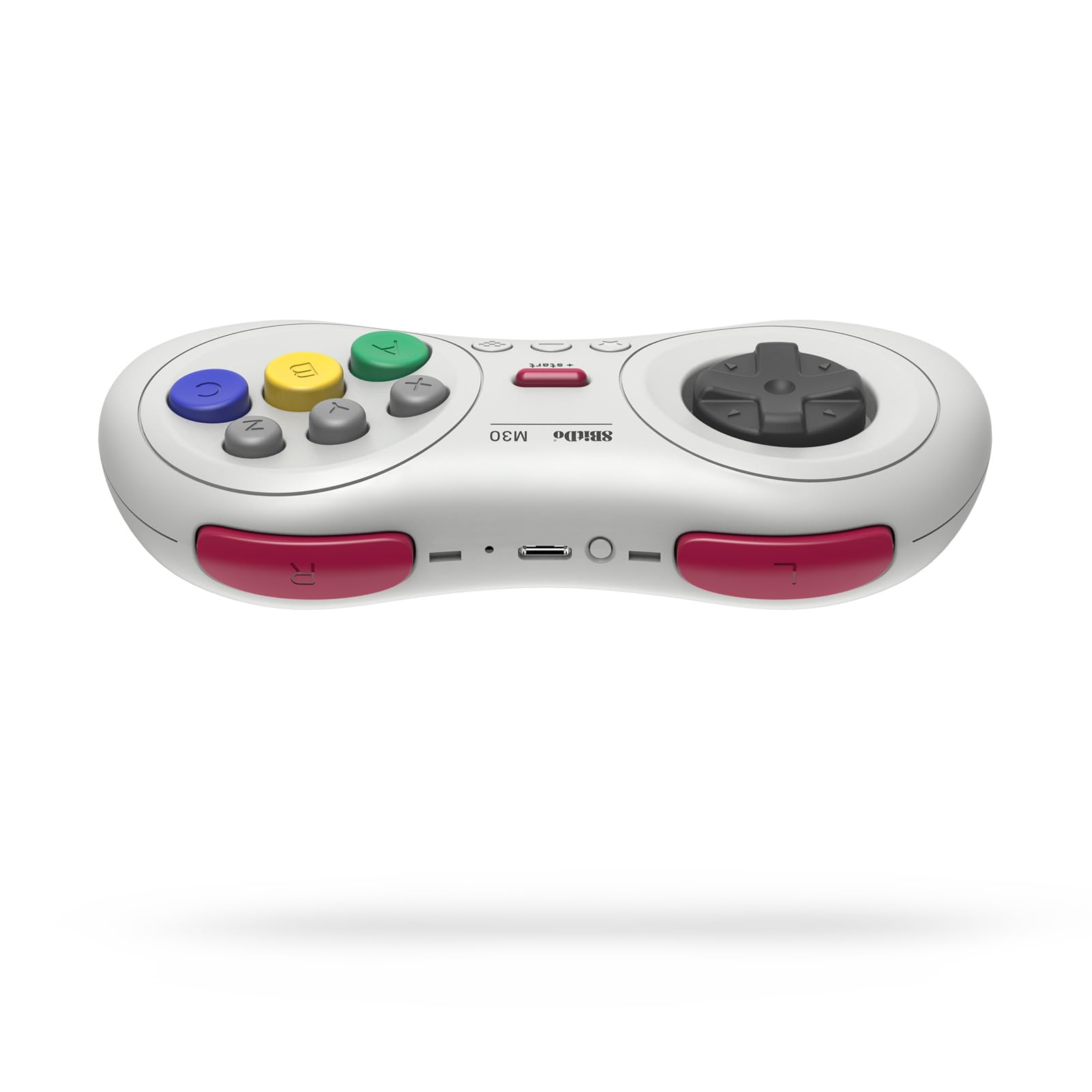 8Bitdo M30 Bluetooth Controller for Switch, Windows and Android, 6-Button Layout for SEGA's Classic Games - Like New