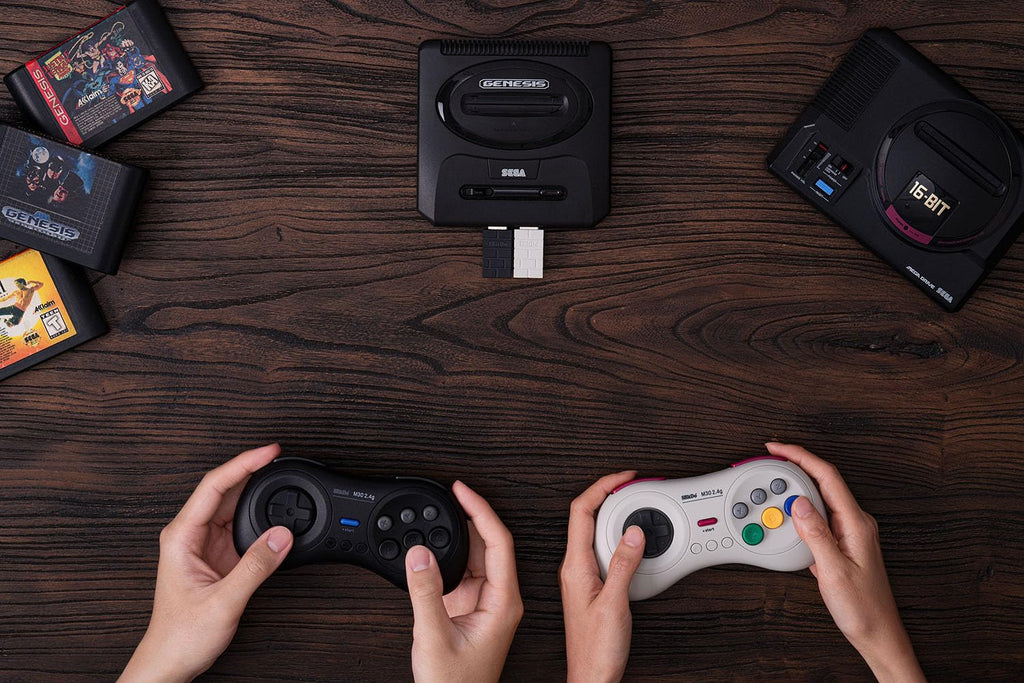 8Bitdo M30 2.4G Wireless Gamepad for SEGA Mega Drive Mini and Switch with 6-Button - Like New