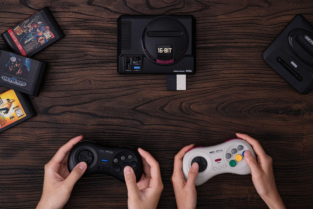 8Bitdo M30 2.4G Wireless Gamepad for SEGA Mega Drive Mini and Switch with 6-Button - Like New