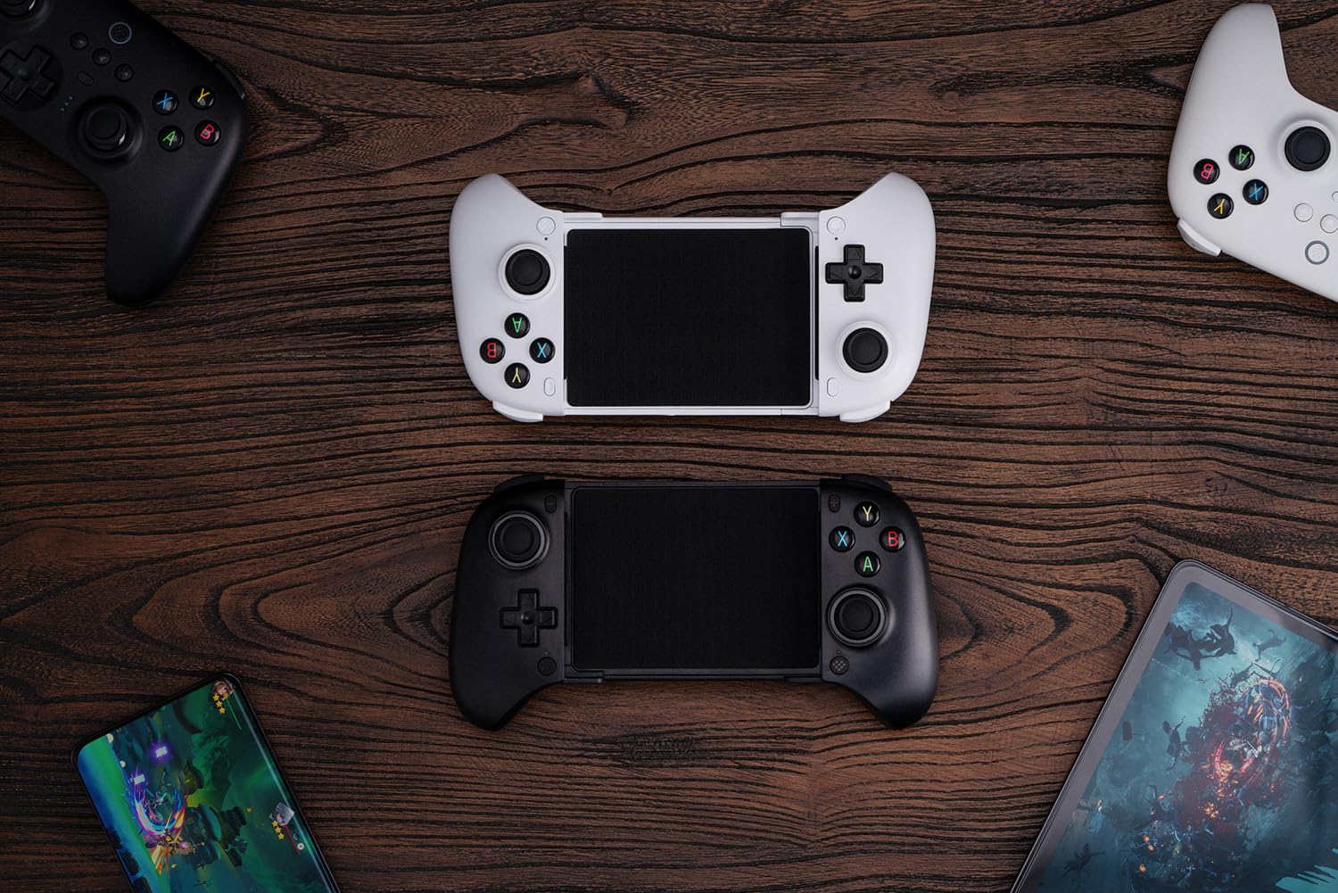 8Bitdo Ultimate Mobile Gaming Controller for Android devices, Bluetooth Mobile Game Controller with Hall Effect Joysticks and Hall Triggers (Black) - Like New