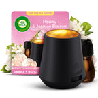 Airwick Essential Mist Kit - Peony & Jasmine Diffuser Refill & Device - Home Fragrance Starter Pack - Damaged Box
