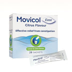 Movicol Ease Stick Sachets - Citrus - 20 Sachets - Constipation Relief for Adults - Laxative - Softens Stool - Damaged Box - BBE 09/2027