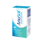 Anusol Suppositories - Haemorrhoid & Piles Relief - Shrinks Piles, Relieves Discomfort, Soothes Itching - 24 Pack - Damaged Box - BBE 03/2028