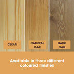 Furniture Clinic Clear Beeswax Polish for Wood & Furniture - 200ml Natural Wax Protectant for Wooden Surfaces - Damaged Box