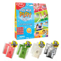 Zimpli Kids Mega Play Pack - 12 Use Gelli Slime Snoball Crackle Baff - Children's Sensory DIY Creative Toy Gift - Damaged Box