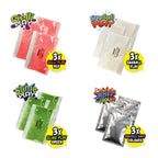 Zimpli Kids Mega Play Pack - 12 Use Gelli Slime Snoball Crackle Baff - Children's Sensory DIY Creative Toy Gift - Damaged Box