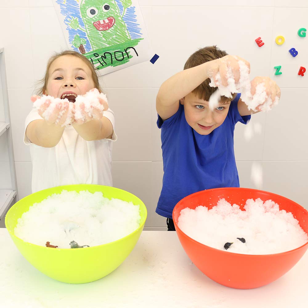 Zimpli Kids Mega Play Pack - 12 Use Gelli Slime Snoball Crackle Baff - Children's Sensory DIY Creative Toy Gift - Damaged Box