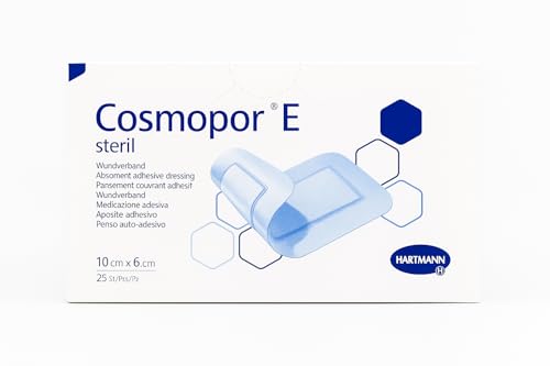 Hartmann Cosmopor E Sterile Wound Dressings - Adhesive Dressing 10cm x 6cm - Damaged Box