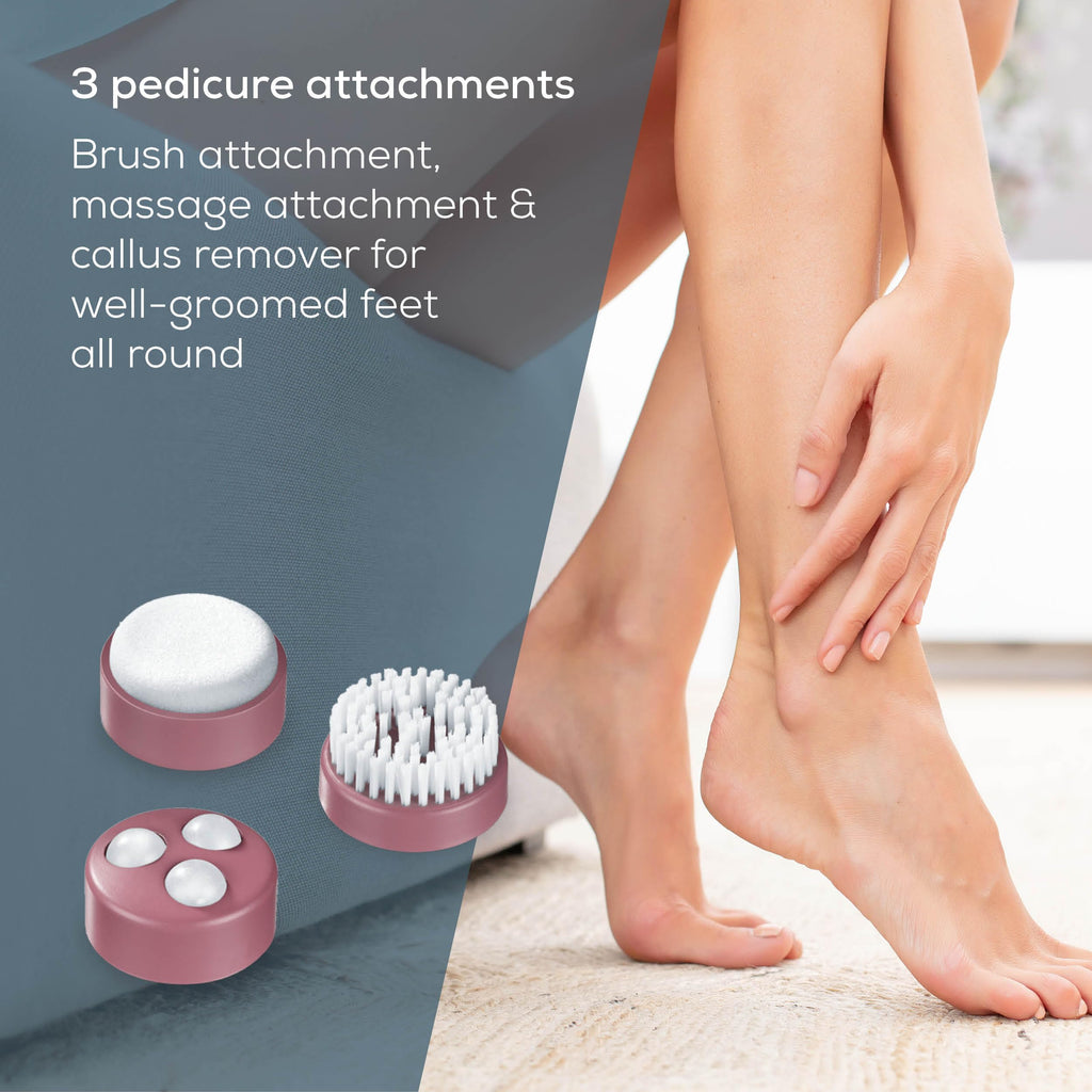 Beurer FB 35 Foot Spa Bath - Vibration Bubble Massage Pedicure Attachments Aromatherapy Infrared Light - Up to UK 10 - Very Good