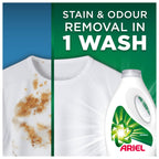 Ariel Washing Liquid Laundry Detergent, Clothes Washing Liquid, 101 Washes, Stain Remover for Clothes & Odour Removal in 1 Use, Brrrilliant Even in Cold & Short - New